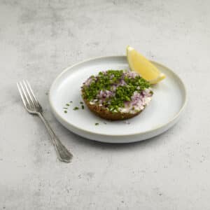 Gräslökstårta Liten